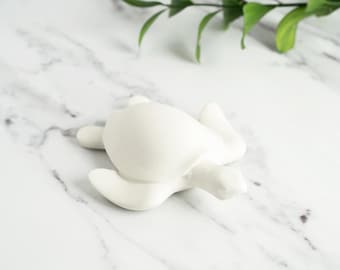 Concrete Turtle Sculpture: Handmade Whimsical Home Decor