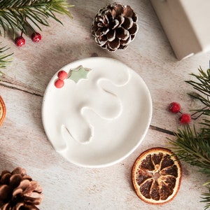 Christmas Dish, Santa Dish, Christmas Pudding Dish, great for the festive season Pudding Tray