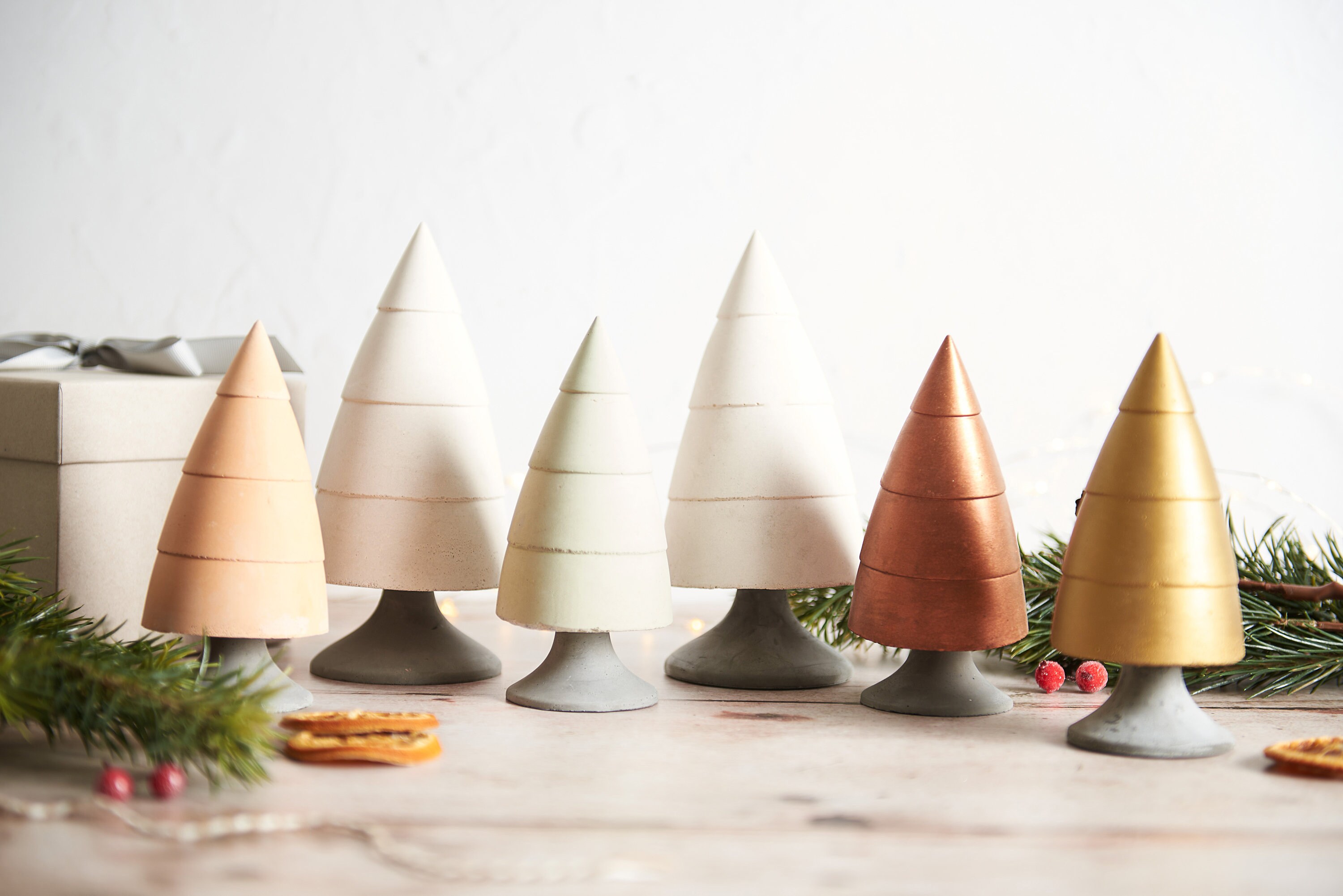 Arbres De Noël En Béton