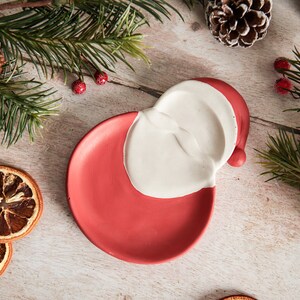 Christmas Dish, Santa Dish, Christmas Pudding Dish, great for the festive season Santa Tray