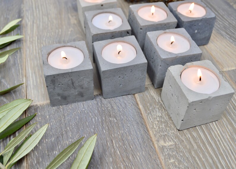 beton teelicht