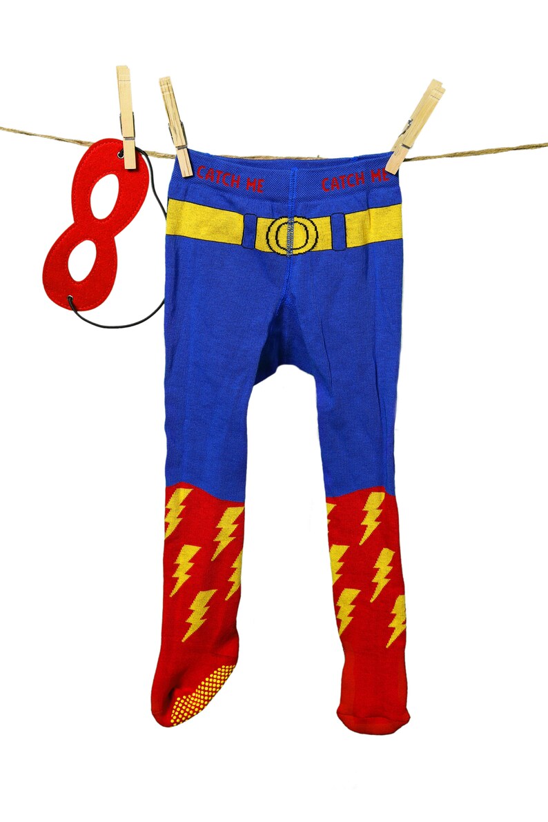 Organic Cotton Super Hero Leggings Baby Toddler Activewear Etsy