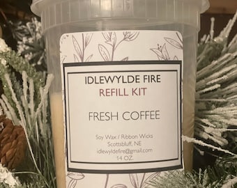 Dough bowl refill kit ~ everything you need to refill you candle at home