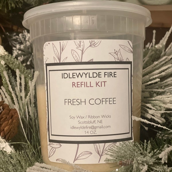 Dough Bowl Candle Refill Etsy