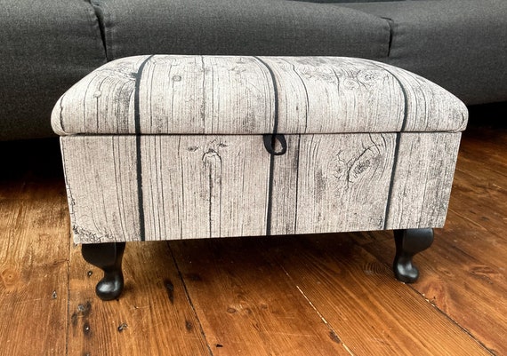 Restoring a Small Footstool with a Wood Cutting Board
