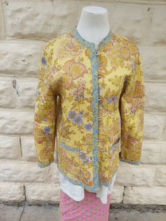 Vintage Pour Elle Reversable Asian Style Jacket, L
