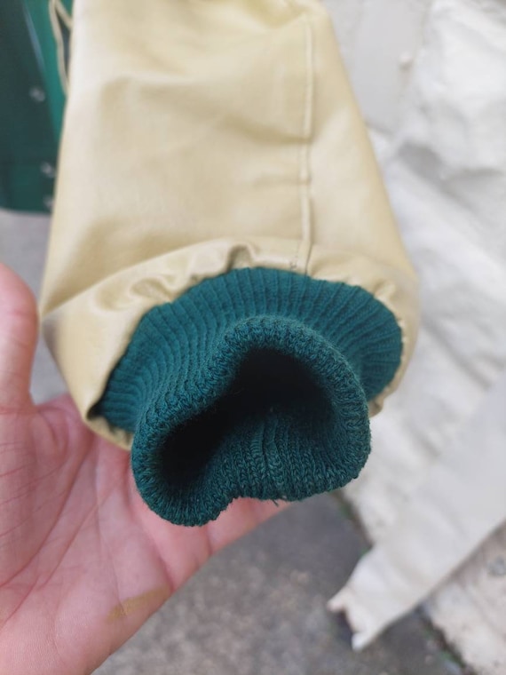 Vintage Howe Athletic Apparel Naugalite Wool Lett… - image 5