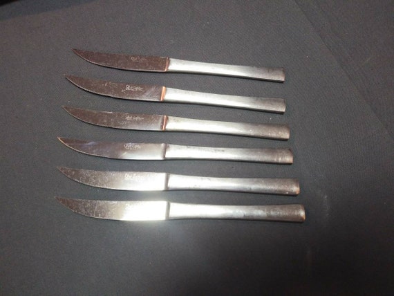 Set of 6, Chef Leblanc Stainless Steak Knives, Italy -  Denmark