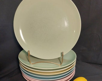 Vintage Russel Wright Iroquois Casual Dinner Plates, Various Colors, Sold Individually
