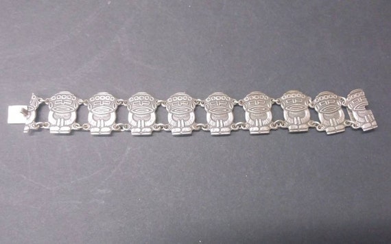 Vintage Coin Silver Bracelet - image 7