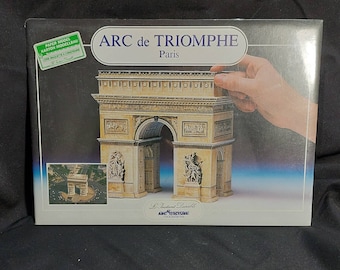 Paper Model Kit for the Arc de Triomphe, Paris