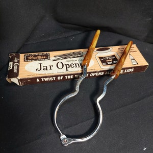 JarKey JarPop Bottle/Jar Opener. Made In Denmark. Vintage/Retro barware