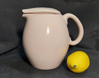 Vintage Russel Wright Iroquois Casual Pink Sherbet Pitcher