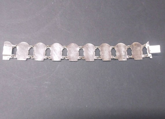 Vintage Coin Silver Bracelet - image 8