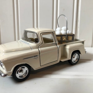 1955 Chevy Pickup Truck: Vintage Farmhouse Easter Decor
