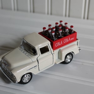 Vintage 1955 Chevy Pickup Truck: Farmhouse Cola Decor