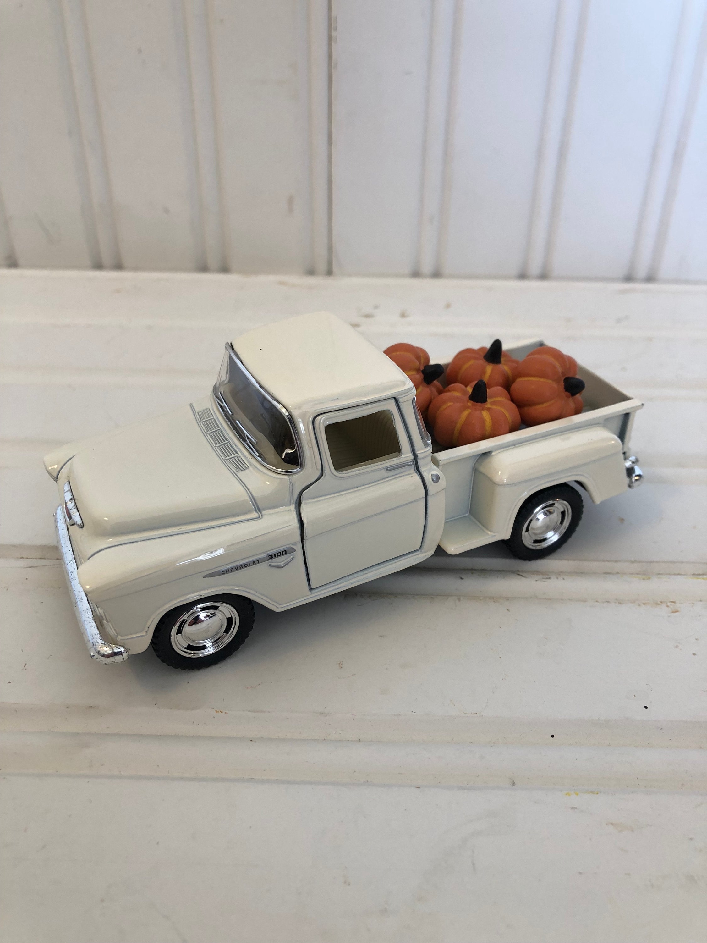 White hotsell toy truck