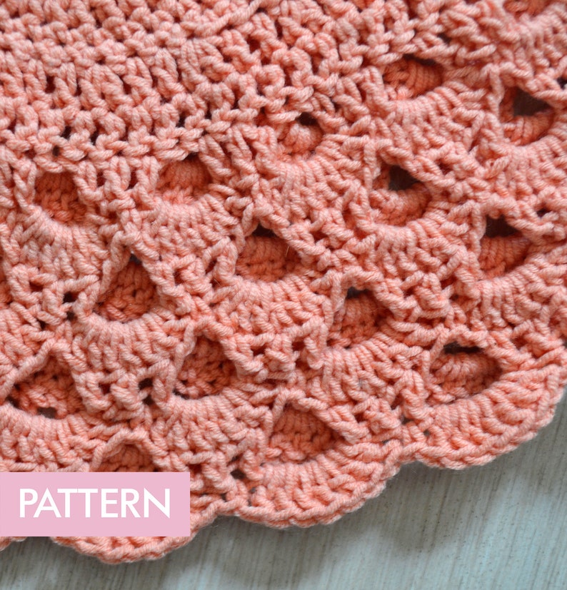 Baby Top Crochet Pattern. Baby Crochet Blouse. Baby Crop Top Etsy