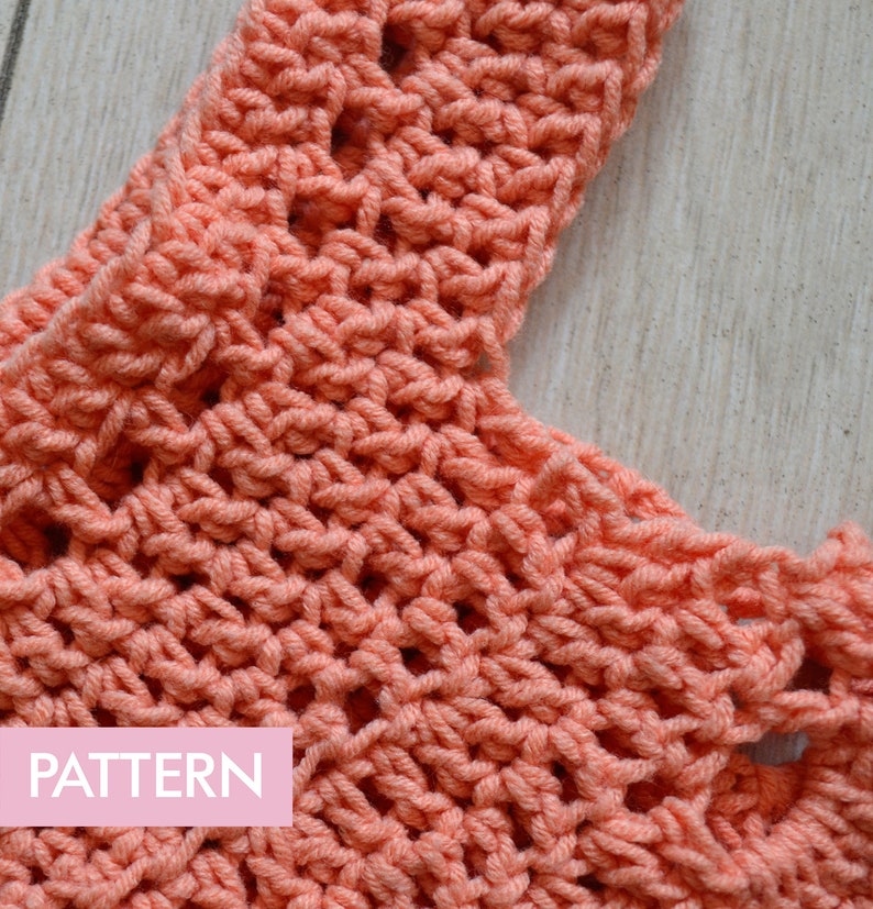 Baby Top Crochet Pattern. Baby Crochet Blouse. Baby Crop Top Etsy