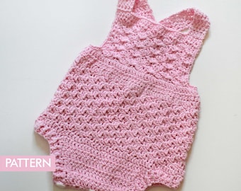 Crochet Pattern Baby Romper Baby Romper Crochet Baby Romper Pattern Crochet Baby Romper Pattern Crochet Baby Dungarees
