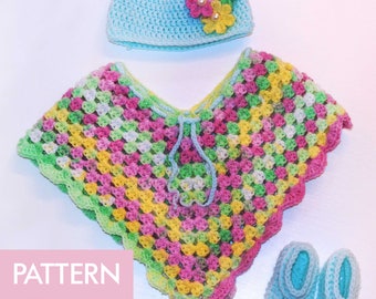 Easy Crochet Pattern,CROCHET PATTERN, Set For Newborns, baby sweater, Crochet Baby Boots, Crochet Hat PATTERN