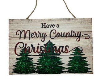 Sign, Christmas sign, Christmas tree sign, winter sign, wreath sign, wreath center