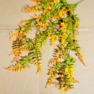 Orange Green Creek Fern - 24" Artificial Fall Greenery