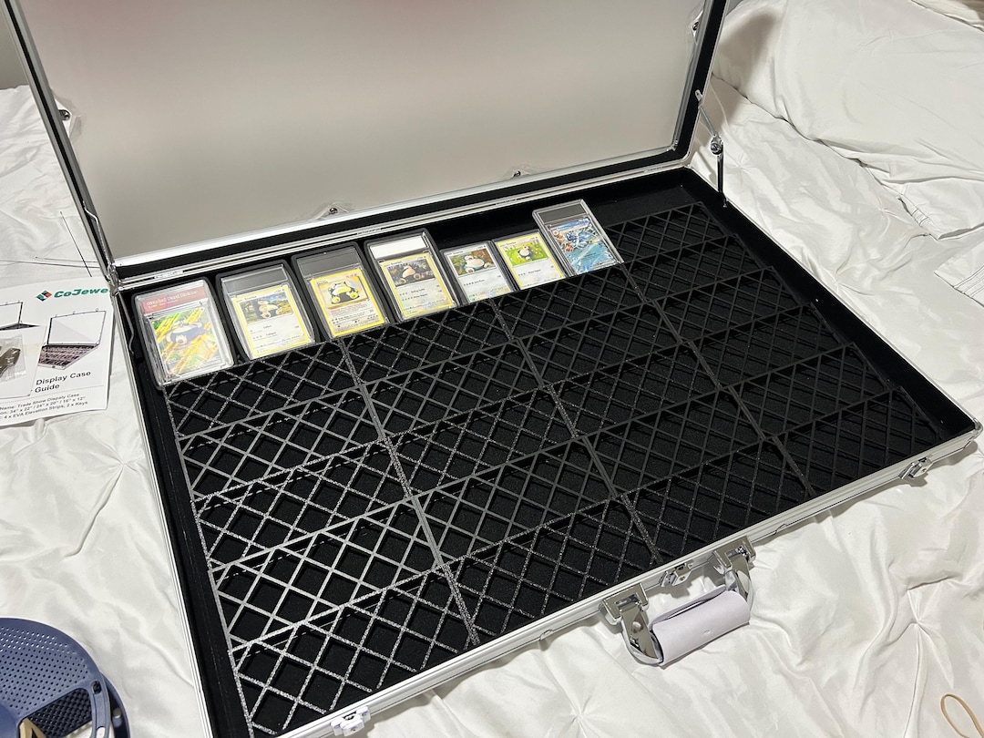 Magnetic Locking Card Risers – Set of 24 for 34x22 Horizontal Display ...