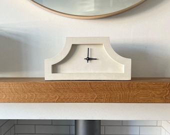 Transition Mantel Piece Shelf Clock in Portland Stone by Jim Chambers