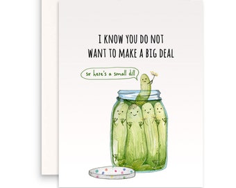 Big Dill Puns Birthday Card Funny - Baby Congratulations Cards