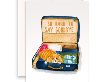 Funny Goodbye Card For Coworker - Leaving Gift