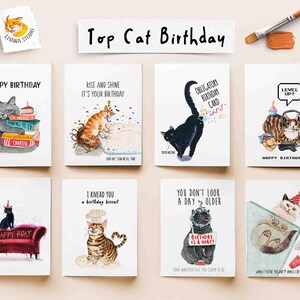 Funny Cat Christmas Cards - 12 Days of Christmas Gifts for Cat Lovers ...