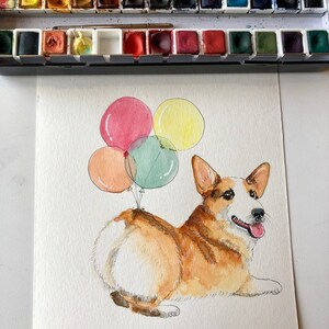 Carte d'anniversaire Corgi Butt drôle – Joyeux anniversaire du chien image 6