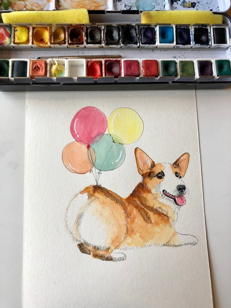 Carte d'anniversaire Corgi Butt drôle – Joyeux anniversaire du chien image 6