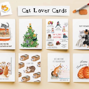 Through Thick And Thin Cat Funny Anniversary Card For Husband - Cats I Love You Card For Boyfriend - Funny Valentines Day Card For Boyfriend image 6