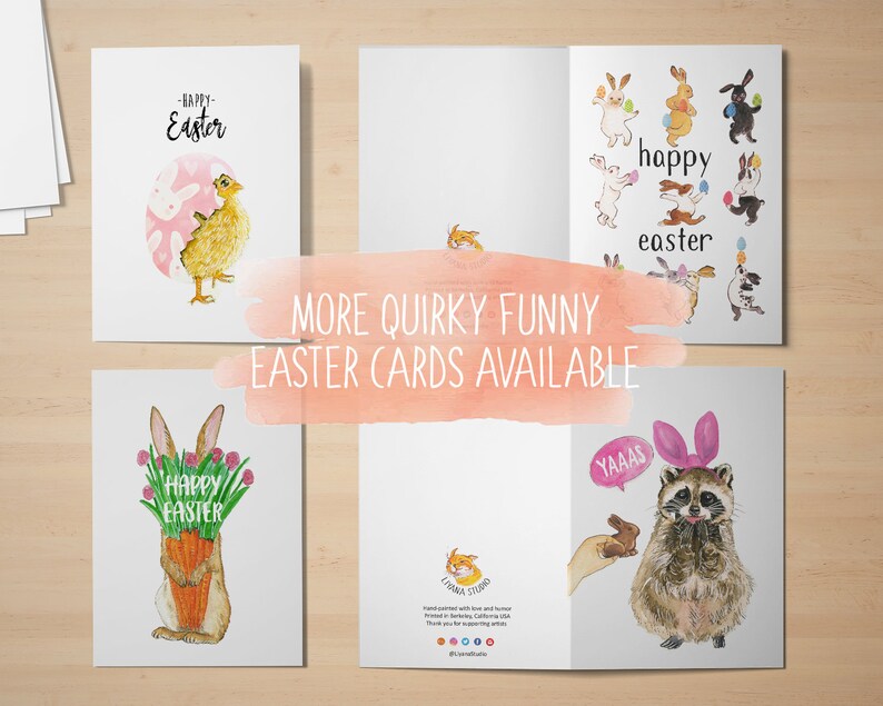 Adult Funny Easter Card For Friends Chocolate Bunny Treat | Etsy