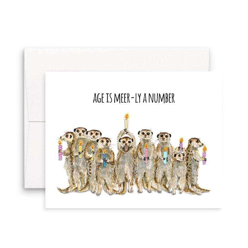 Funny Birthday Card Meerkats Funny Cards Birthday