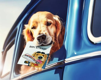 Dog Retirement Card Coworker Leaving Farewell Cards New