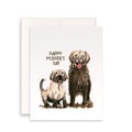 Mud Dog Mother's Day Card Funny - Happy Mother's Day Cards From The Dog - Golden Retriever Dog Mom Gifts