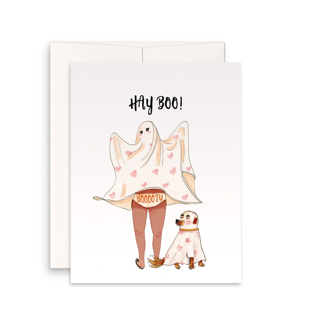 Funny Halloween Cards for Boyfriend - Boo Booty Love Card From ...