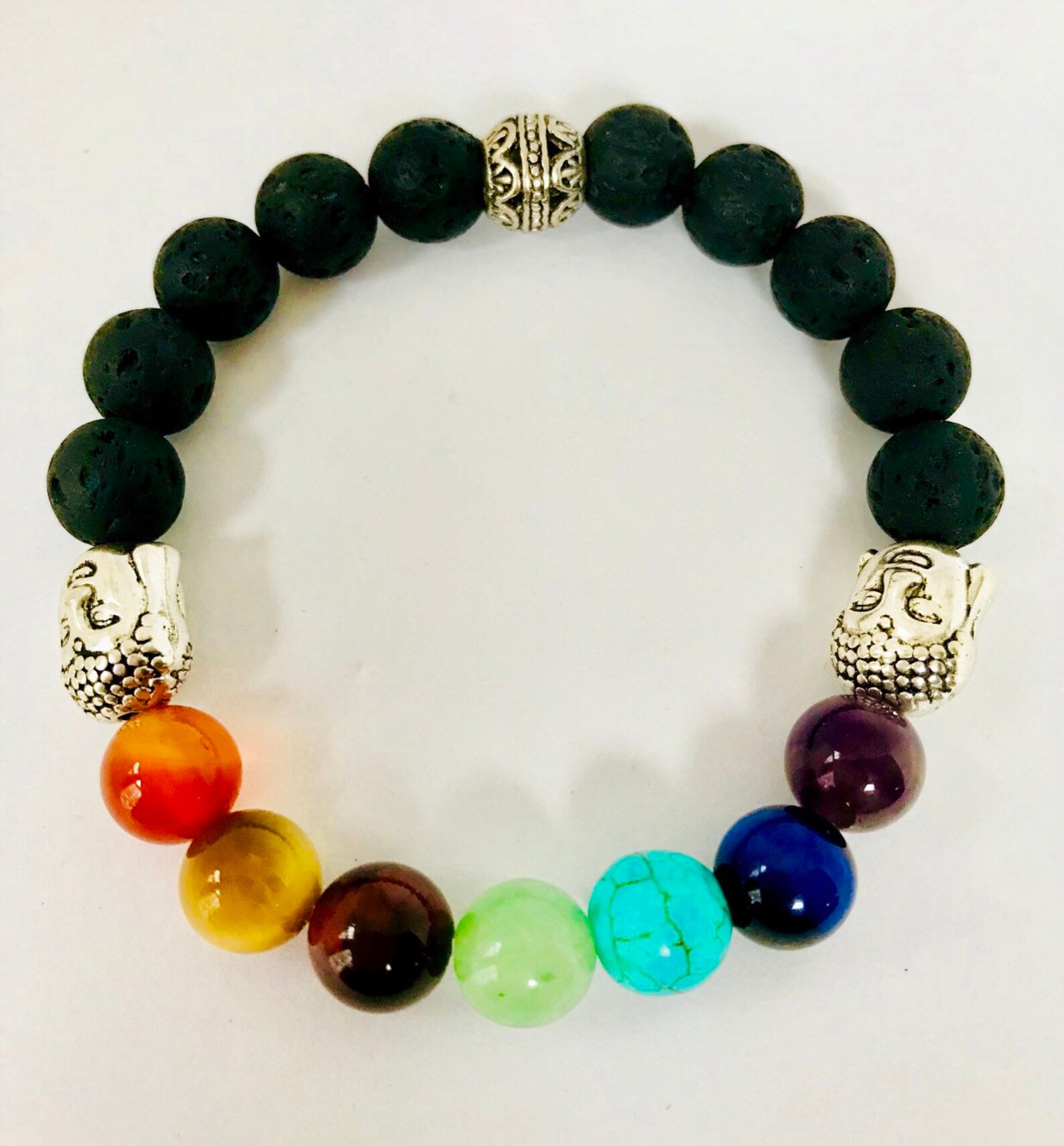 DIY Jewelry Kit 7 Chakras Bracelets Genuine Stones | Etsy