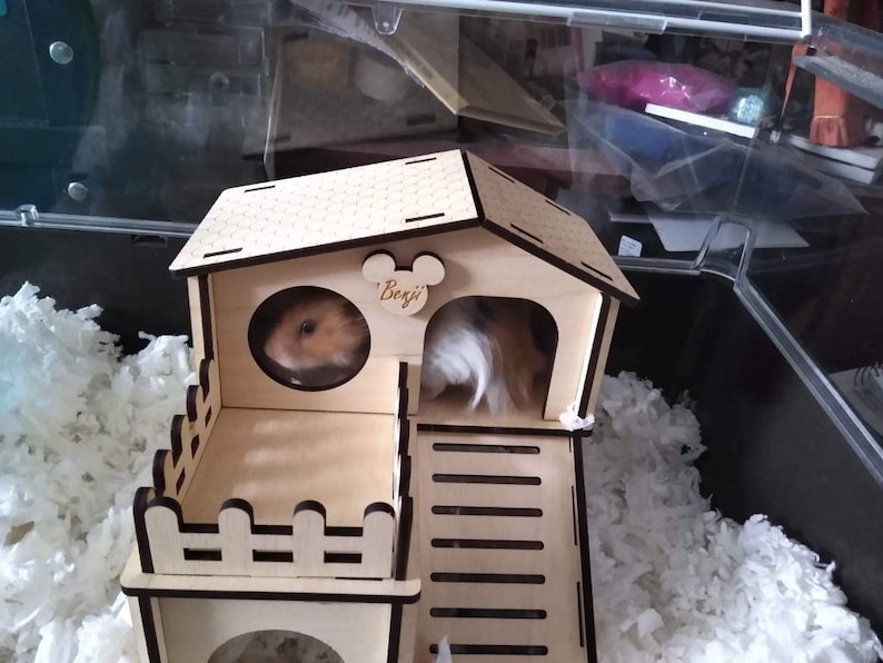 Hamster House. Two sizes avaliable. Suitable for Syrians image 5