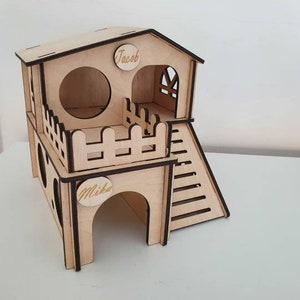 Hamster House. Two sizes avaliable. Suitable for Syrians image 4