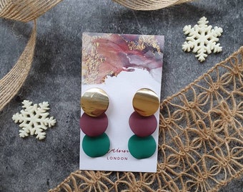 Unique, modern earrings