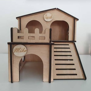 Hamster House. Two sizes avaliable. Suitable for Syrians image 2