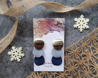 Unique, modern earrings