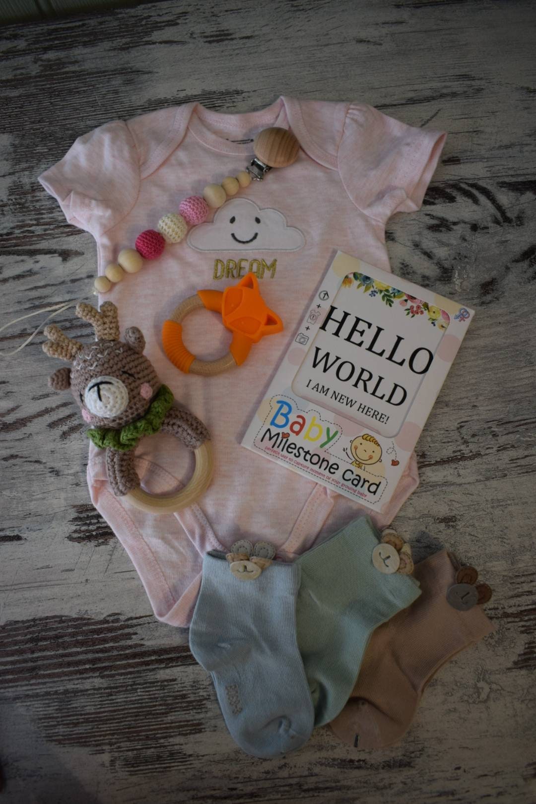 Baby Shower Gift Set Etsy UK