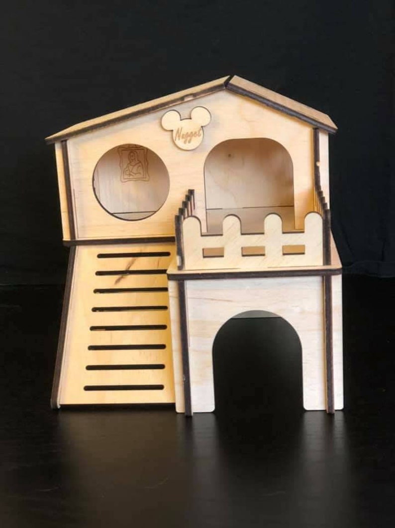 Hamster House. Two sizes avaliable. Suitable for Syrians image 7