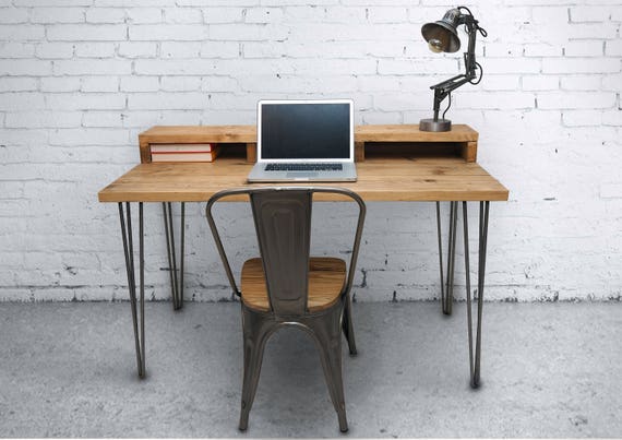pin leg desk