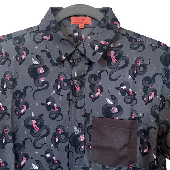 Snake Blade All Over Print Button up 